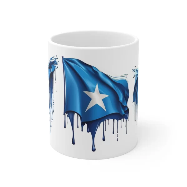 Somali Mug, Blue and White, Somalia Flag